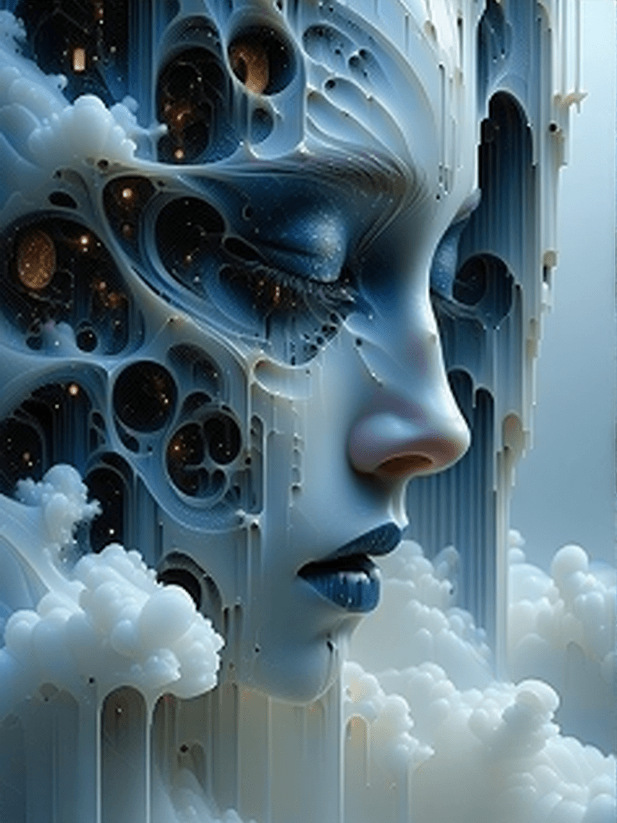 AI generated: /image, randomised, depicting illusion, the Impossible, nonsense, the immaterial, intangible, and fu...