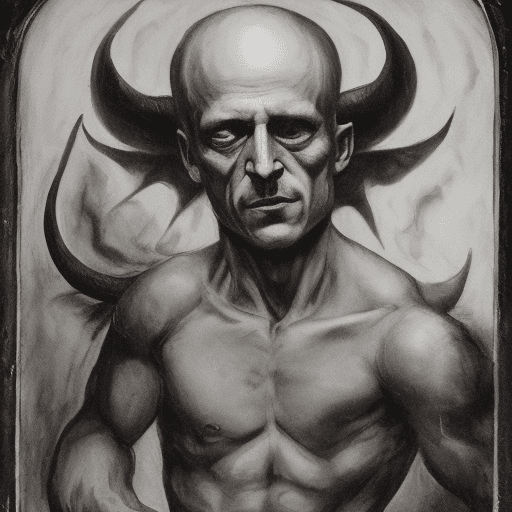 AI generated: VLADIMIR ZELENSKY IN THE DEVIL'S BODY
