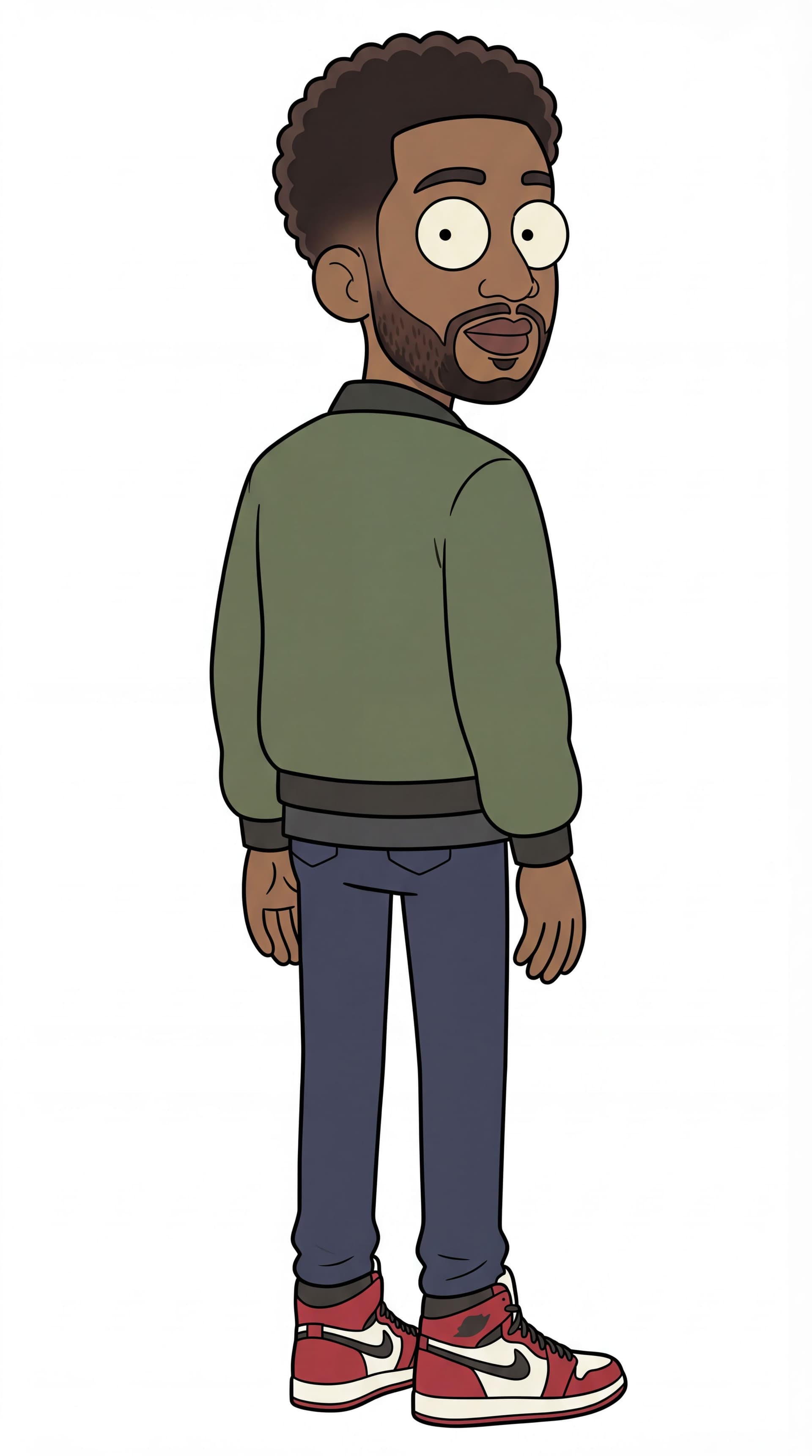 AI generated: "Three-quarters rear view": This is the technical term for that specific "some degree" angle you're ...