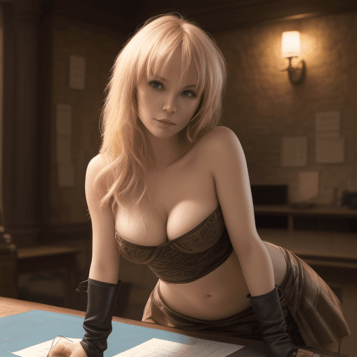AI generated: Yor forger, sexy