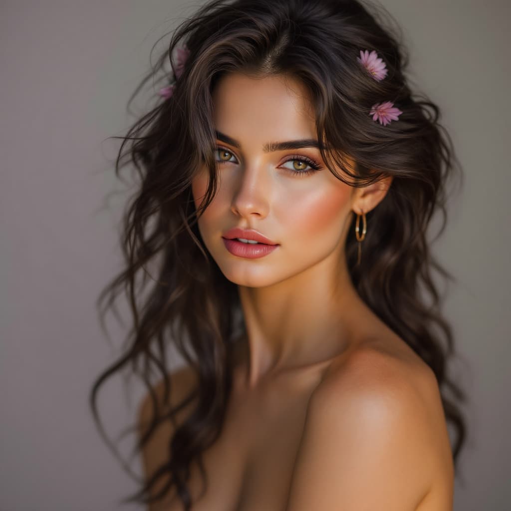 AI generated: Beautiful woman, vulva