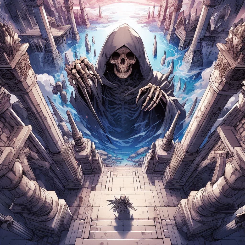 AI generated: The Death
