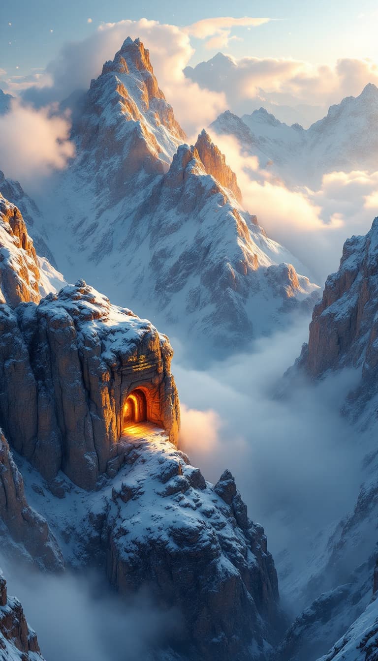 AI generated: 📌 Scene 1: Aerial View of the Himalayan Mountains 🌨️🏔️
Prompt:
"A breathtaking aerial view of the...