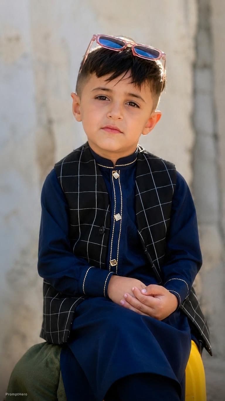AI generated: One boy photo 