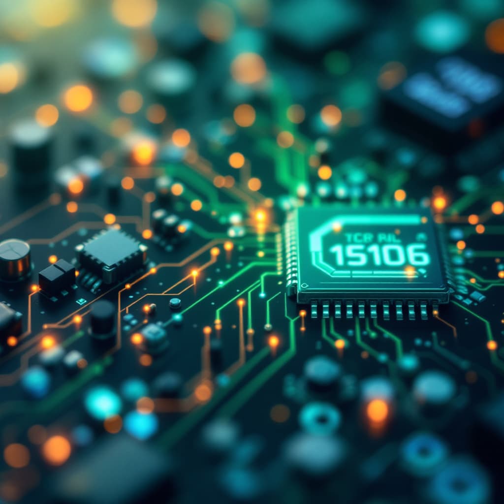 AI generated: electronic circuits