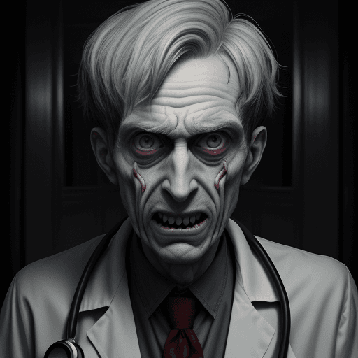 AI generated: Psycho and mental doctor wolk,4k, ulra hd 