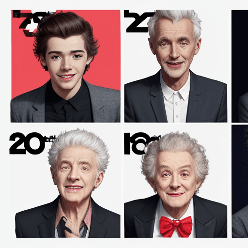 AI generated: New comedy movie add about one direction but it is the year 2074 and they're really old.