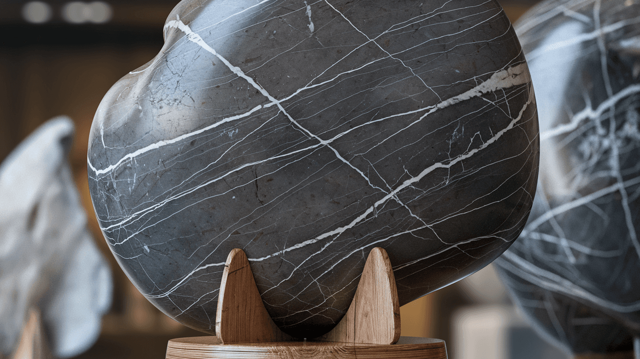 AI generated: Hyper realistic marble texture hd