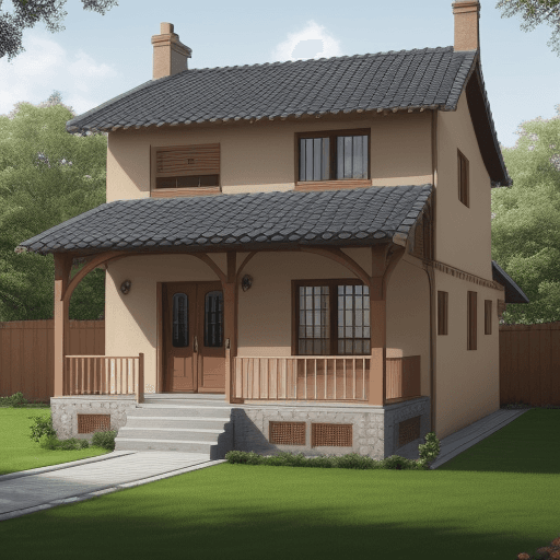 AI generated: house
