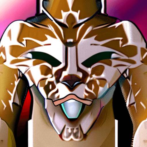 AI generated: female predator