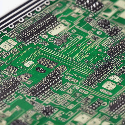 AI generated: Circuit board, extremely detailed