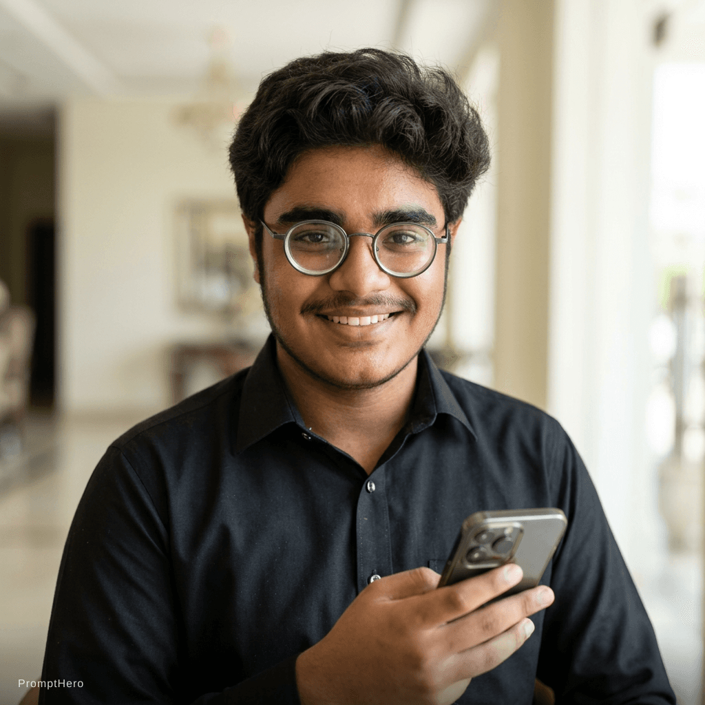 AI generated: glow up, 15 atm, make the glow up pic of him at 17