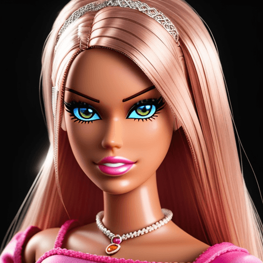 AI generated: Barbie realistic 