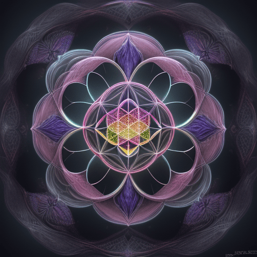 AI generated: flower of life isoteric ultra hd, realistic, vivid colors, highly detailed, UHD drawing, pen and ink...