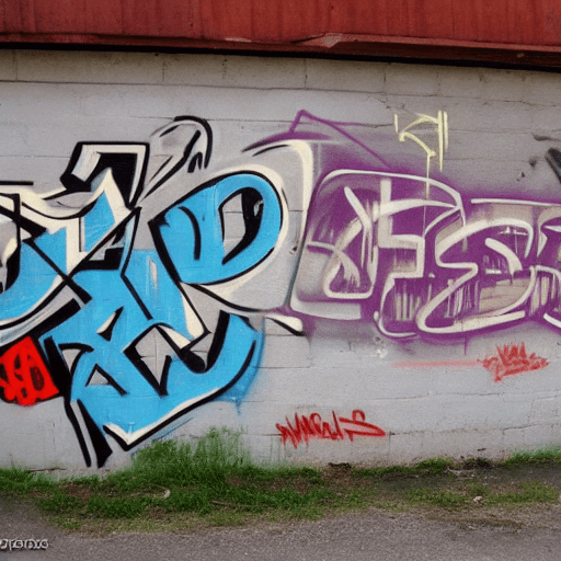AI generated: old school grafitti 