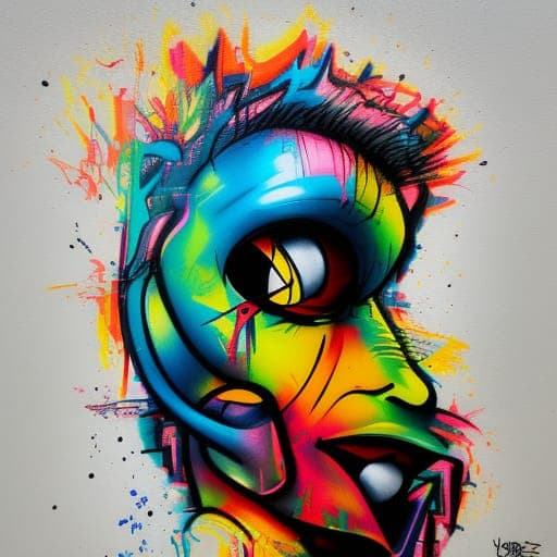AI generated: punk in a vibrant style