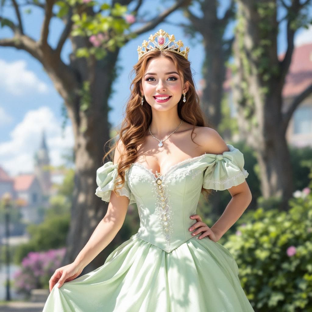 AI generated: Princess