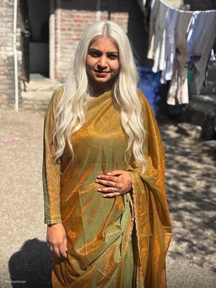 AI generated: https://prompthero.com/search?q=Platinum%20blonde%20hair%20falls%20long%20and%20center-parted%20with...