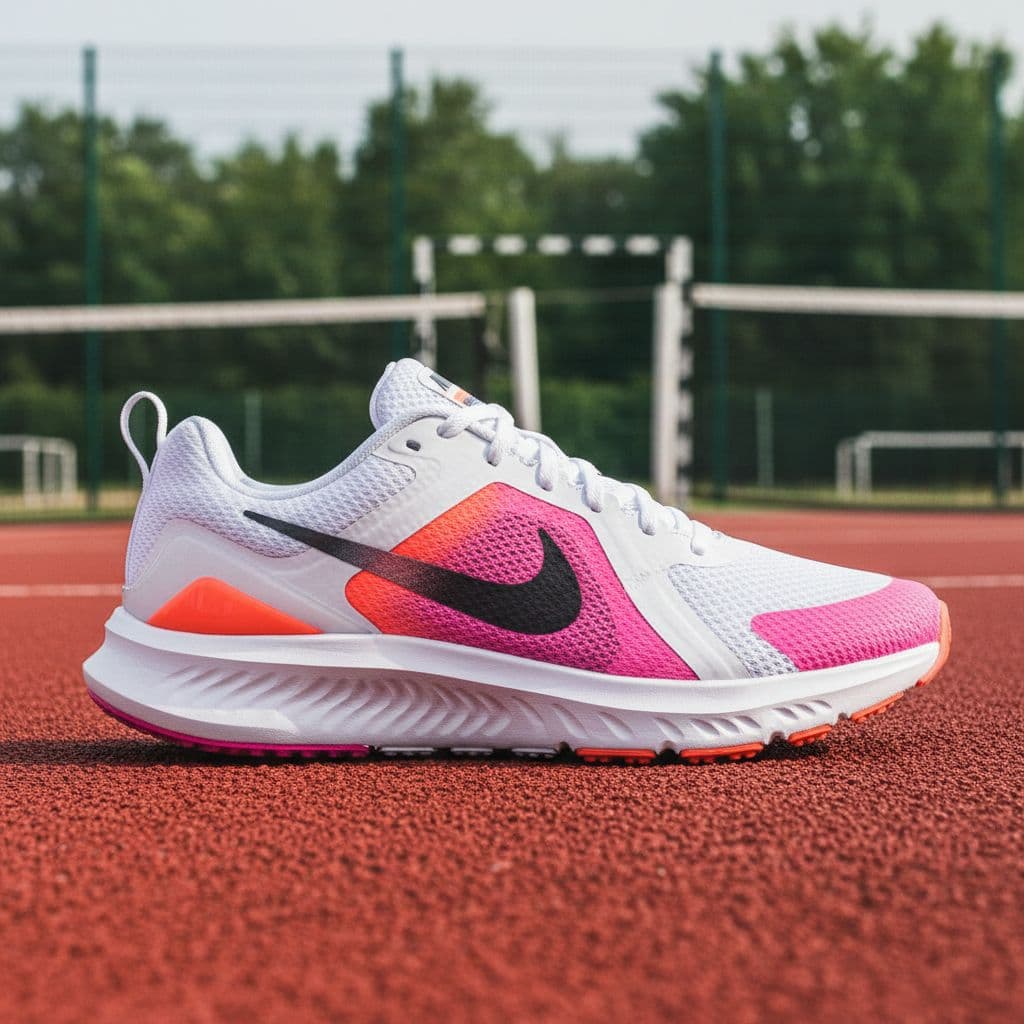AI generated: {
  "product": {
    "type": "athletic sneaker",
    "brand": "Nike",
    "model": "training/run...