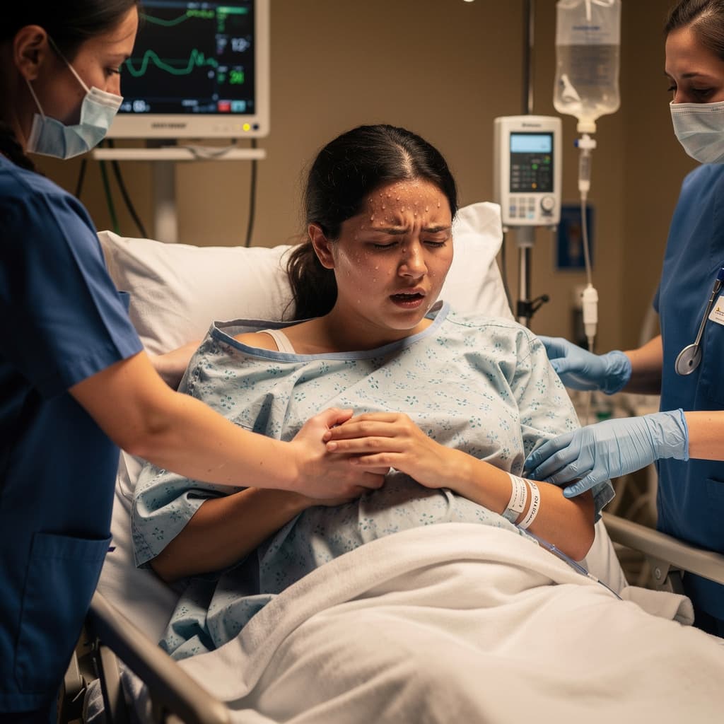 AI generated: hottest woman giving birth
