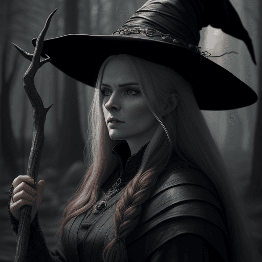 AI generated: Ranni the witch, Elden Ring