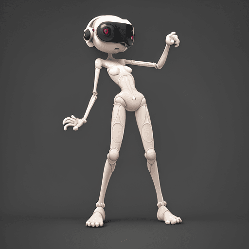 AI generated: Super detailed 3D cartoon, super cute character with big white eyeballs, big brown eyes, no body, th...