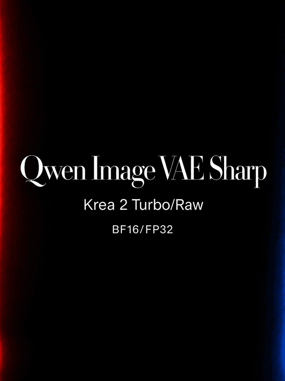 Qwen Image VAE Sharp (Krea 2 Turbo/Raw) - Image 1