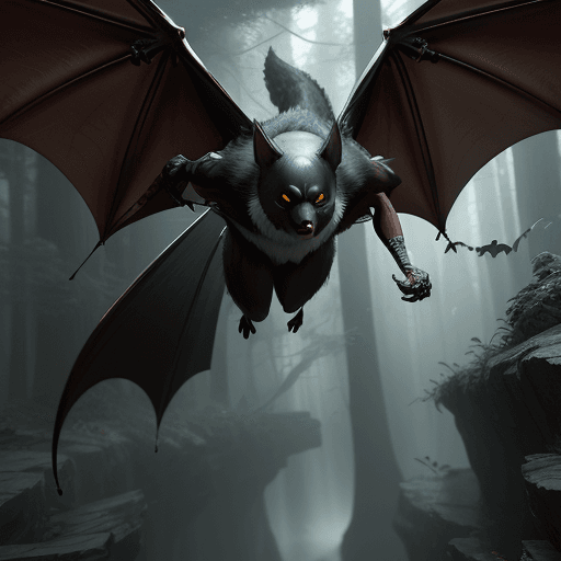 AI generated: logo, bat, 4k, hyper realistic, focused, extreme details, unreal engine 5, cinematic, masterpiece, a...