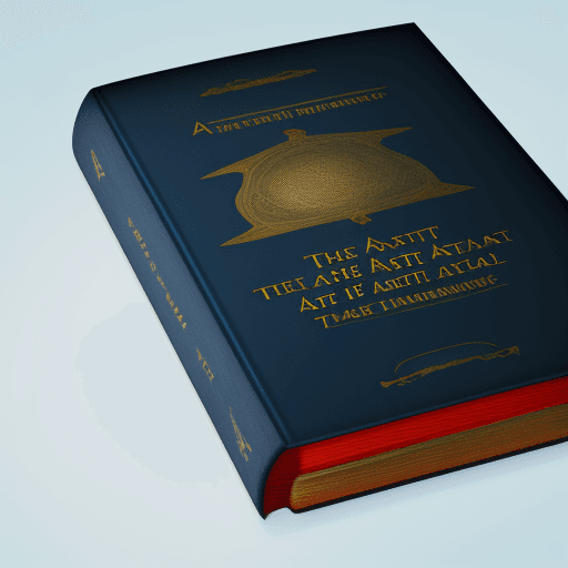 AI generated: Image for attractive and intriguing youtube Thumb showing the book 'the art of war' or an interestin...