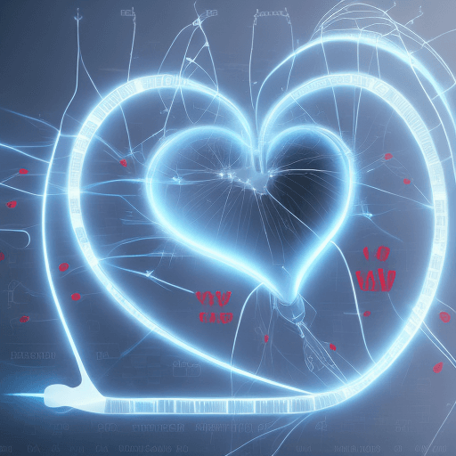 AI generated: Create a professional image for a LinkedIn post promoting Cardio Web's new Home Cardiac Monitoring s...
