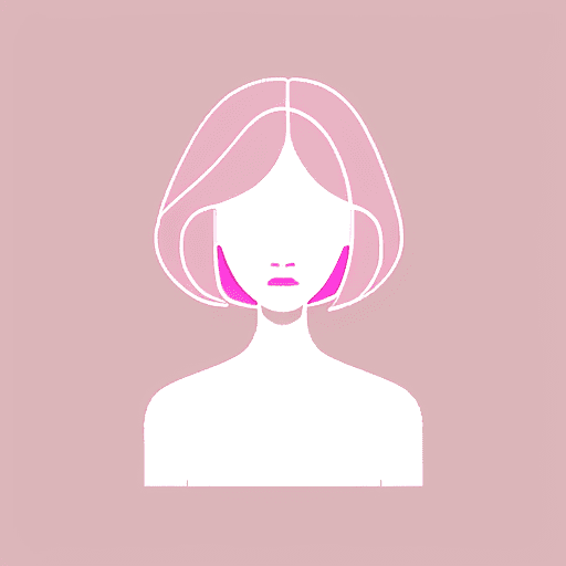 AI generated: illustration, women, three, pink, outlines --ar 9:16