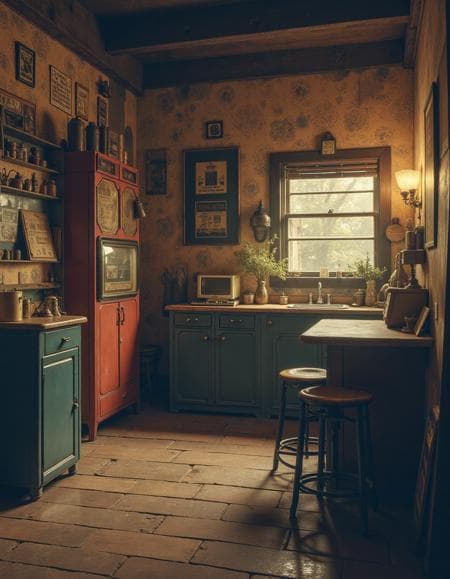 Retro/Vintage warm tones
