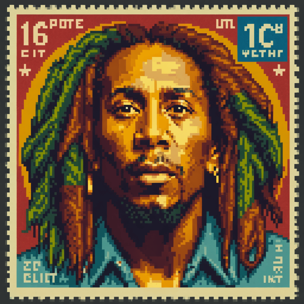 AI generated: Bob Marley