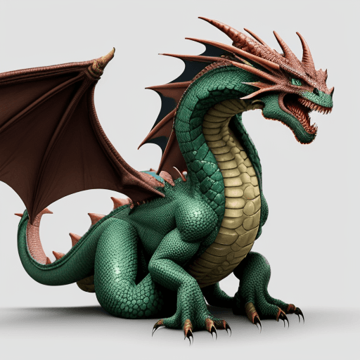 AI generated: a dragon representing good software development practice
