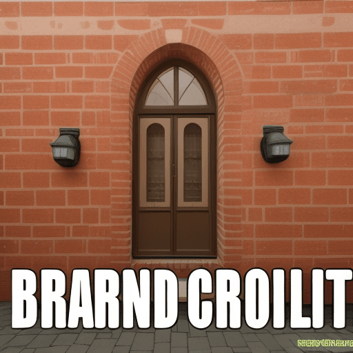 AI generated: weird design, brick default, for memes