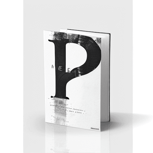AI generated:  premium book cover design, plain, White, written "I M ME", 2K, 4K