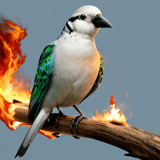 AI generated: 🐦 🔥