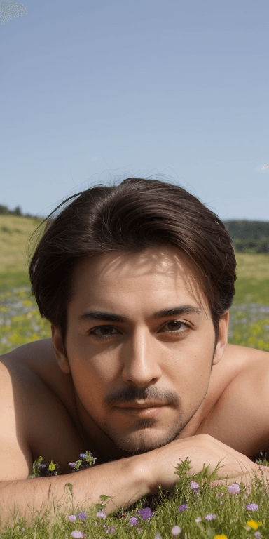 AI generated: He is daring, mature, and adventurous. This male exudes a perceptive aura, coupled with a rational d...