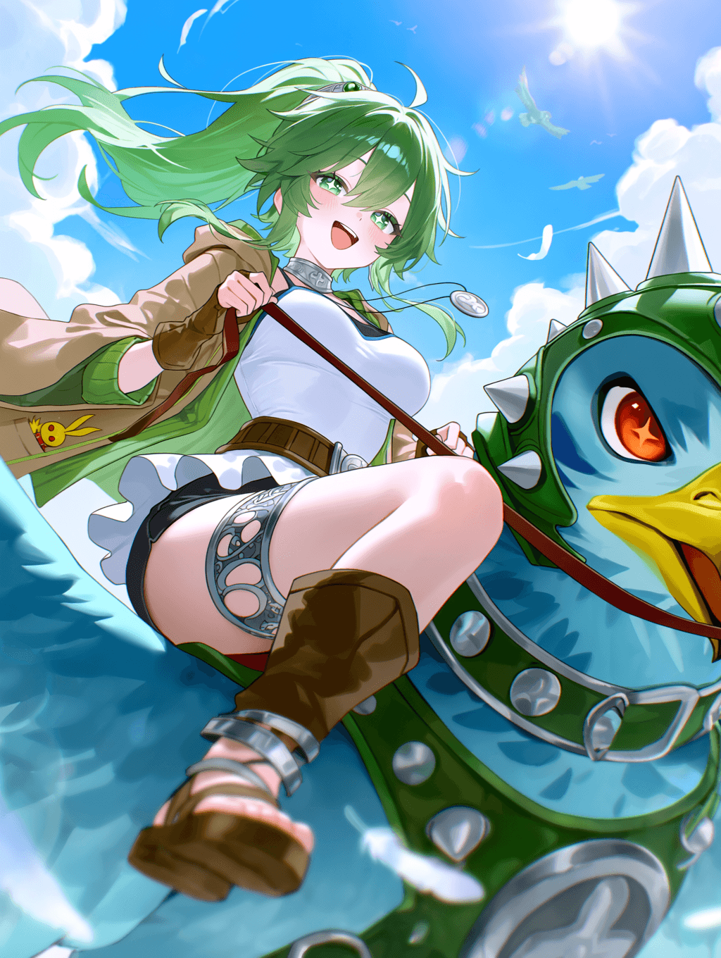 Yu-Gi-Oh! - Winda, Priestess of Gusto (ガスタの巫女 ウィンダ)