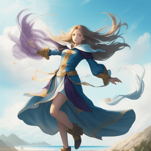 AI generated: wind fantasy