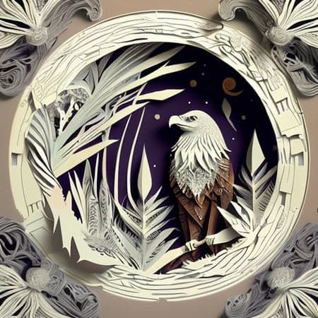 Midjourney Papercut - Image 2