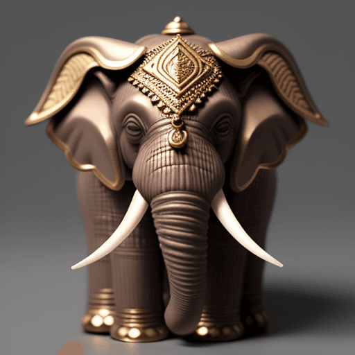AI generated:  thai elephant, (Masterpiece:1. 3), (best quality:1. 3), <lora:add_detail:0. 4> <lora:epi_noiseoffse...