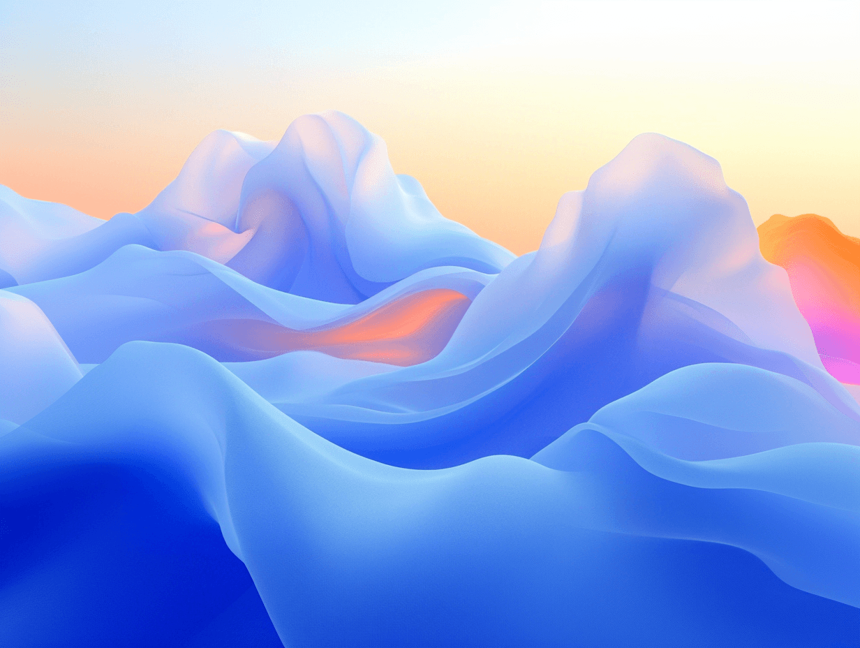 AI generated: A light blue abstract image, light blue tone, light blue, deep blue, blue, rich geometric pattern co...