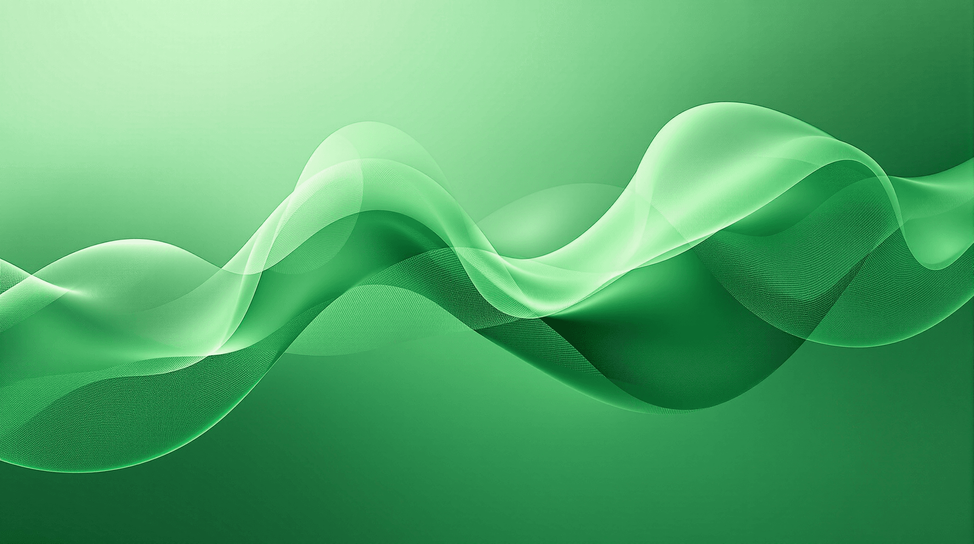 AI generated: Create a composition with an ultra-soft, transparent green shape that's barely perceptible. Design a...
