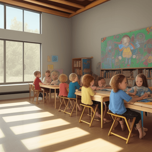 AI generated: a home for talented children