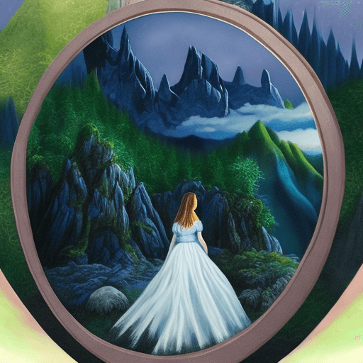 AI generated: create an enigma portal for a 22-year-old girl with aspirations of independence and wealth.  the sce...