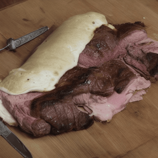 AI generated: un arma hecha de carne viviente