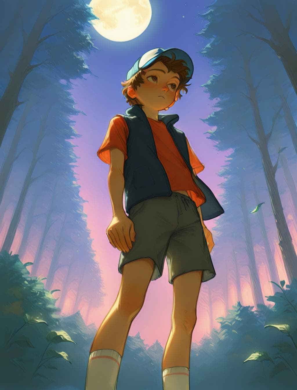 Dipper Pines (Anime) | Gravity Falls - Image 1