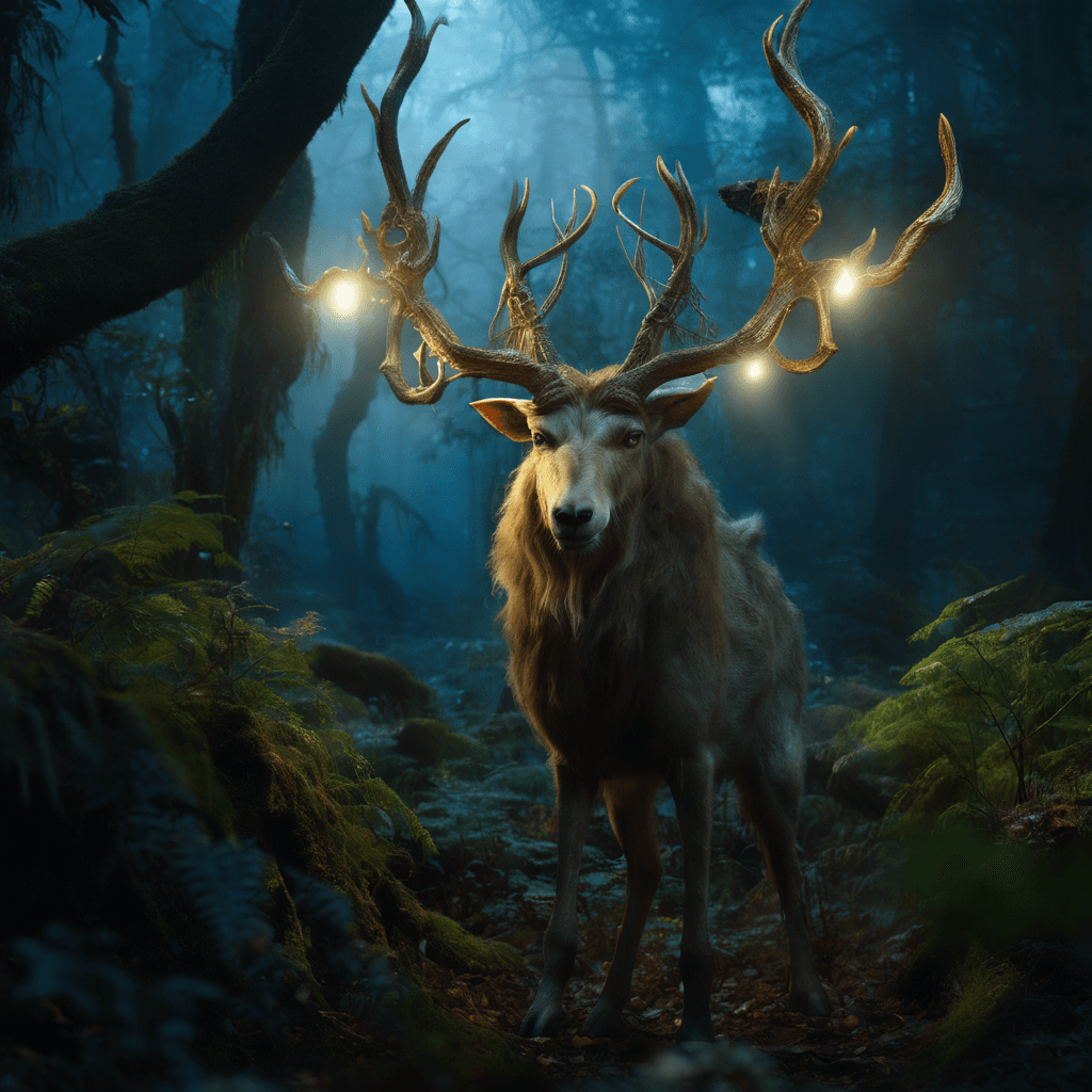 AI generated: A dedicated 40-year-old mythical creature tracker, armed with the Sony MysticBeast 600, embodies the...