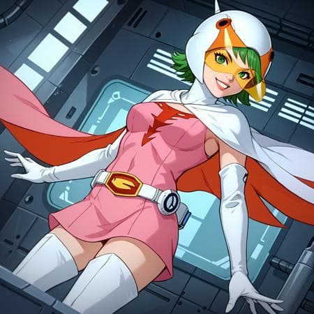 Jun the Swan 白鳥のジュン // Pony Character LoRA // Science Ninja Team Gatchaman 科学忍者隊ガッチャマン